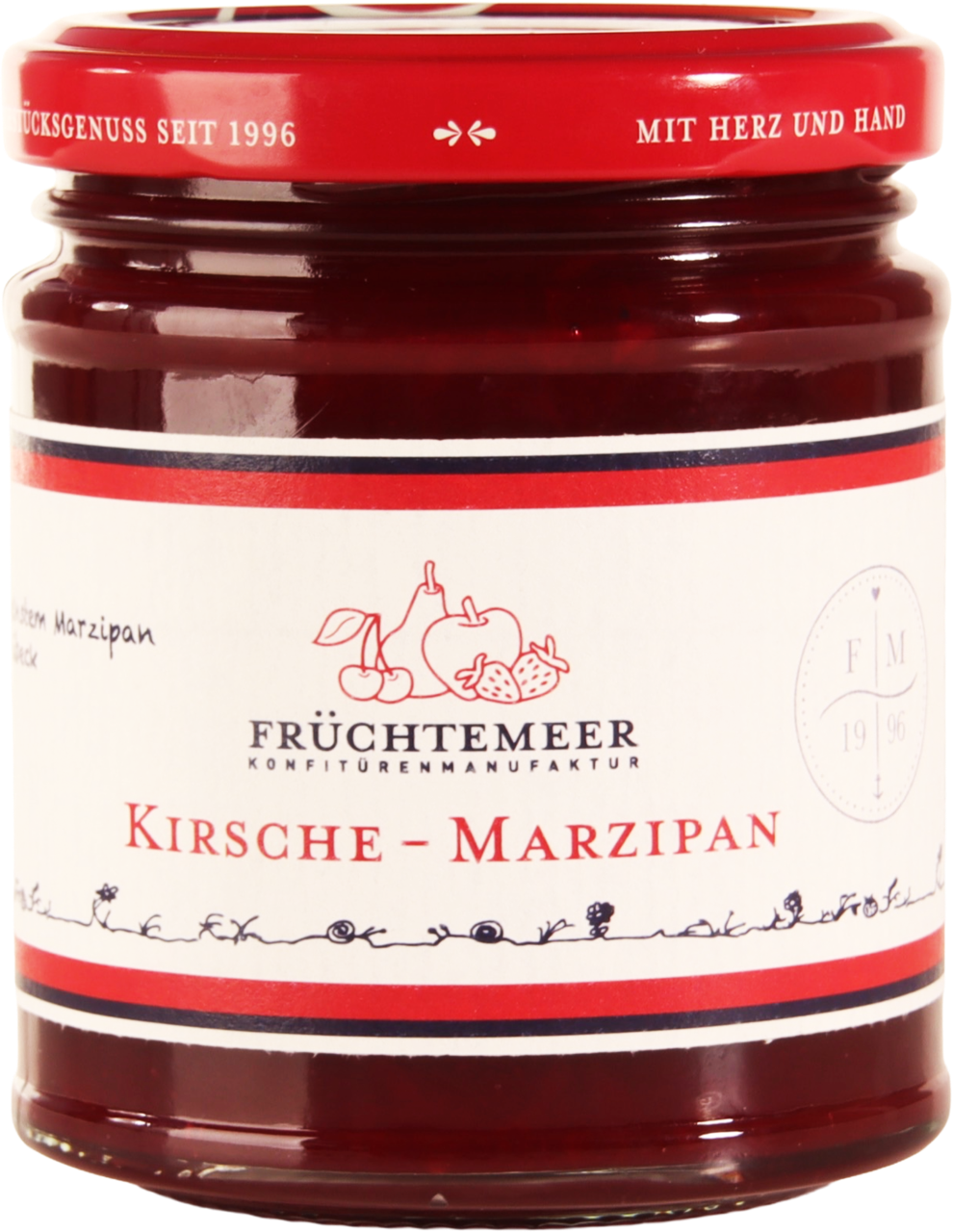 Kirsche - Marzipan Fruchtaufstrich