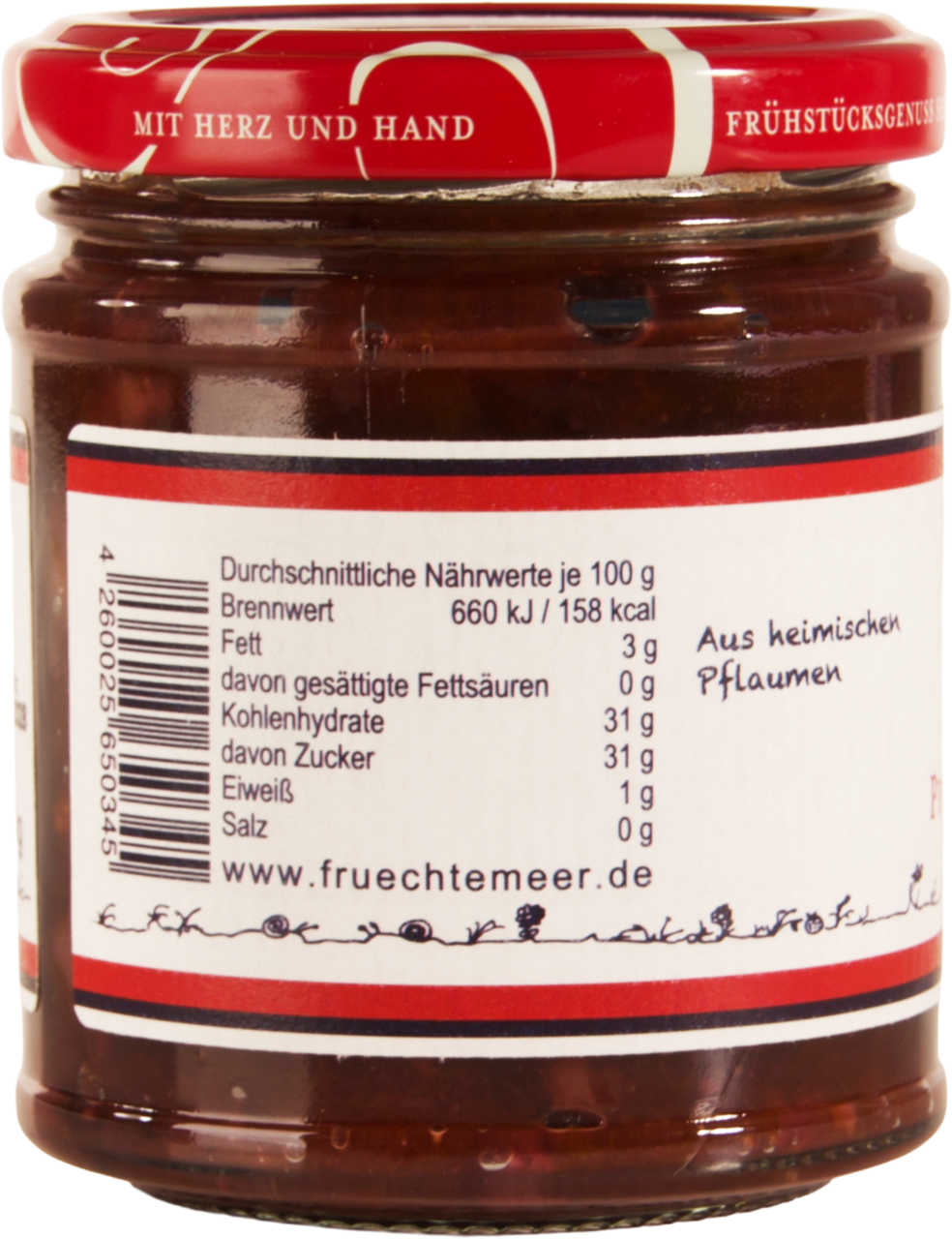 Pflaume - Walnuss Fruchtaufstrich