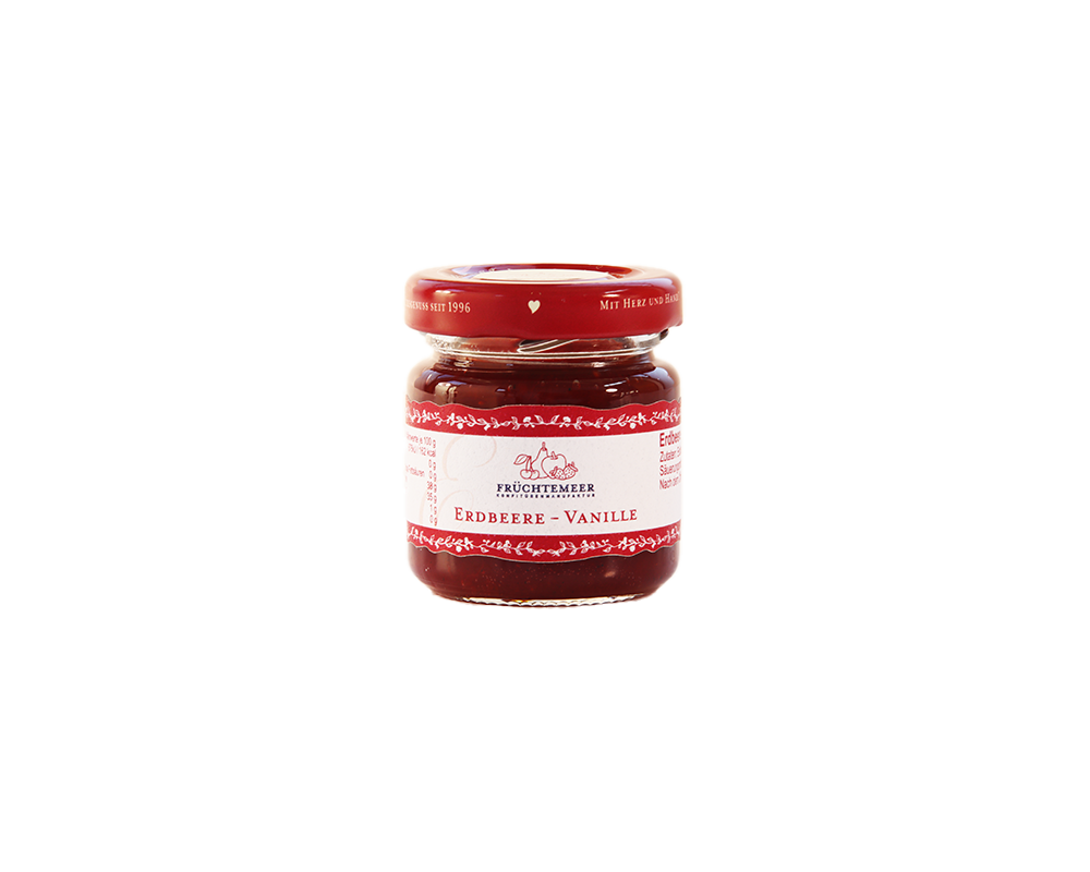 Erdbeere - Vanille Fruchtaufstrich
