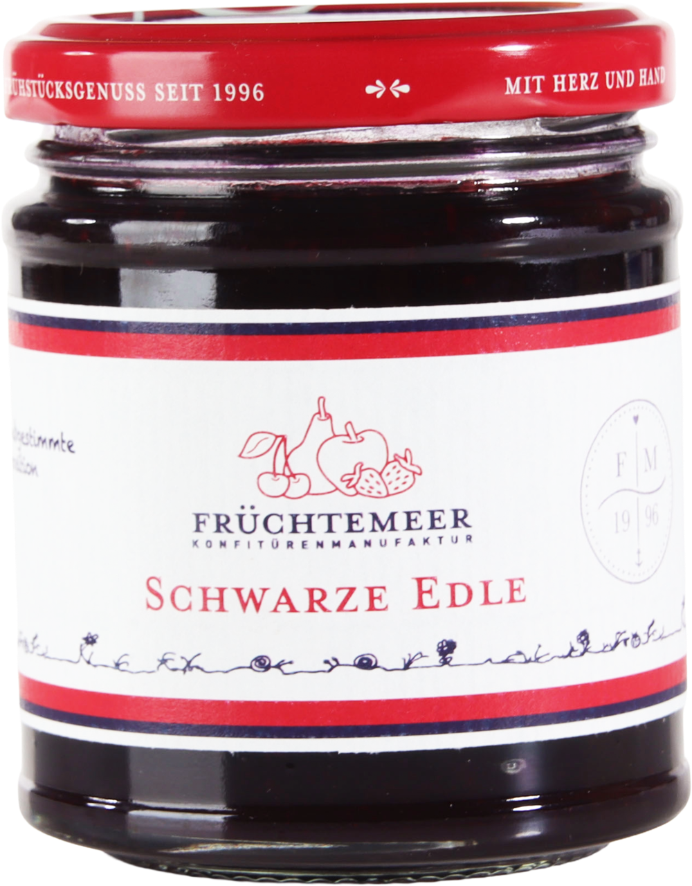 Schwarze Edle Fruchtaufstrich