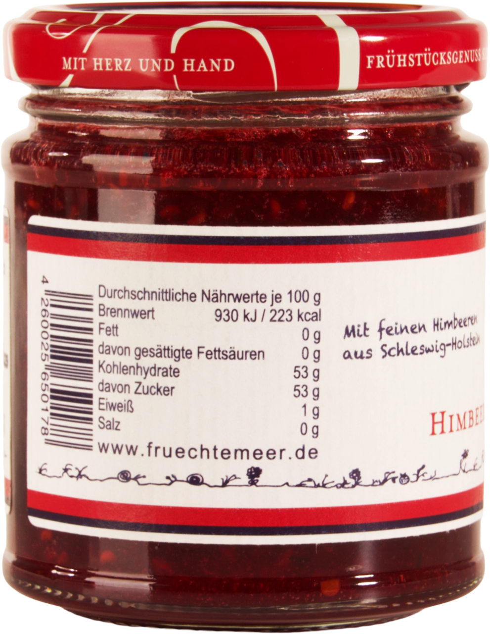 Himbeere - Zitronenmelisse Fruchtaufstrich