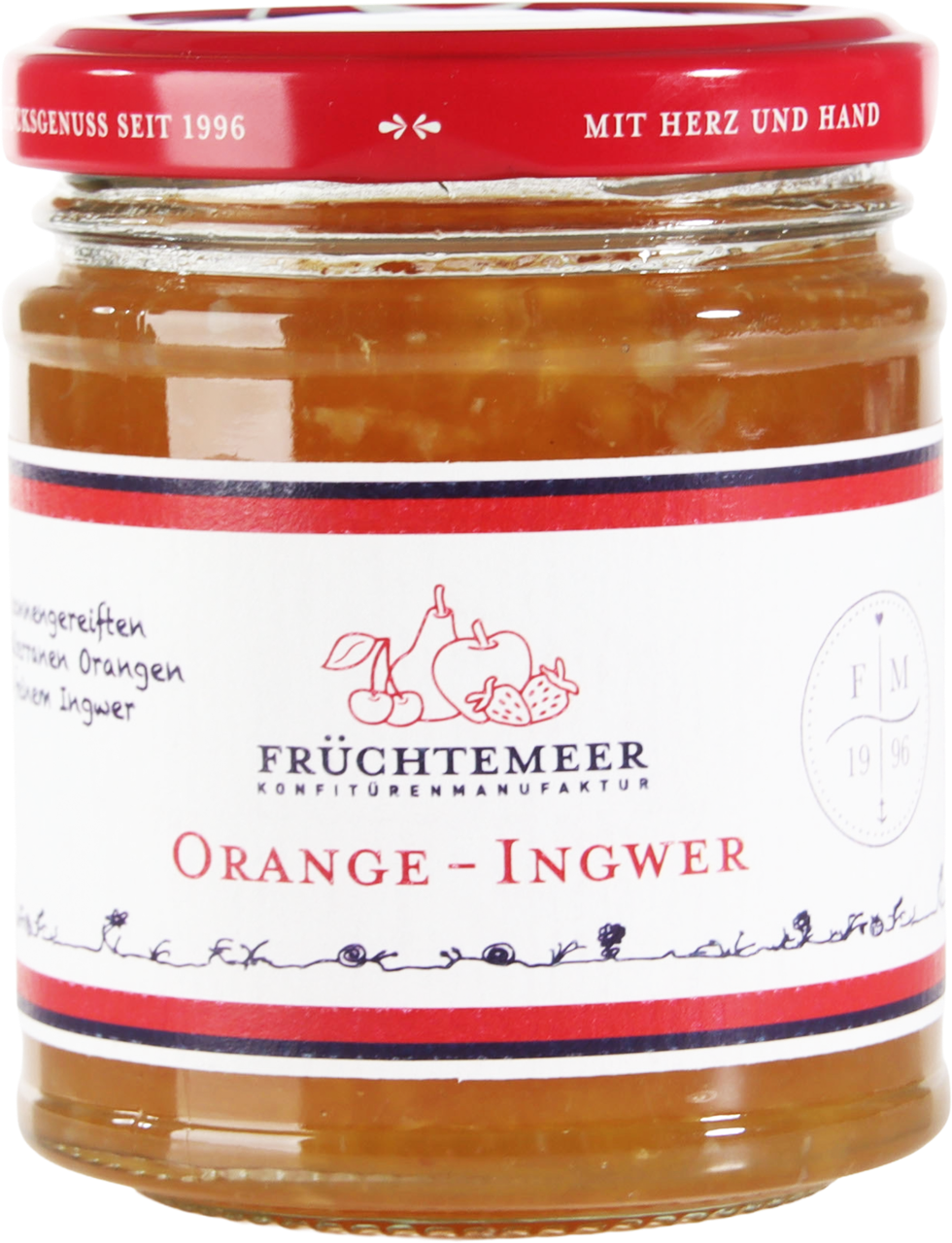 Orange - Ingwer Fruchtaufstrich