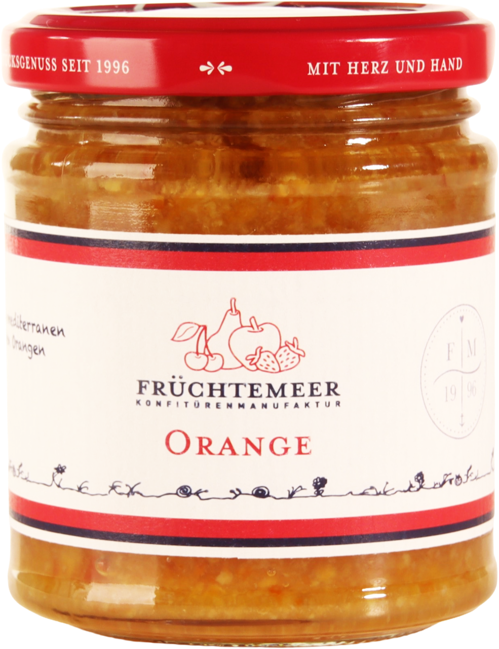 Orange Fruchtaufstrich