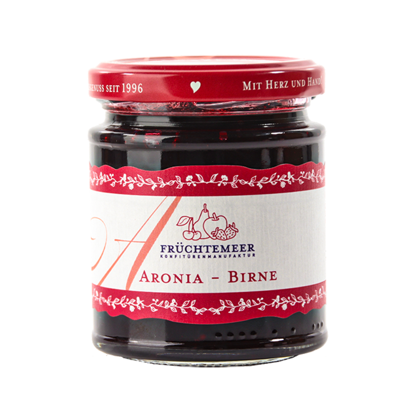 Aronia - Birne Fruchtaufstrich