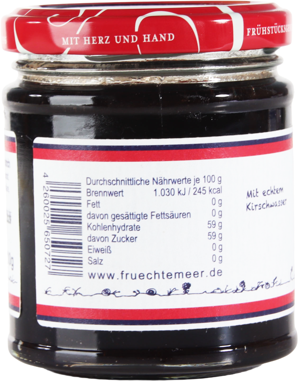 Kaffee - Kirsche Geleeaufstrich