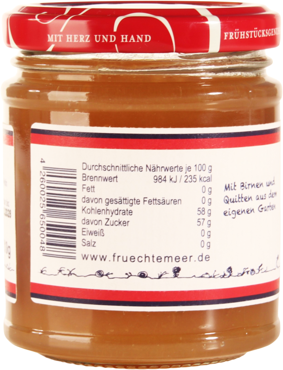 Birne - Quitte Fruchtaufstrich