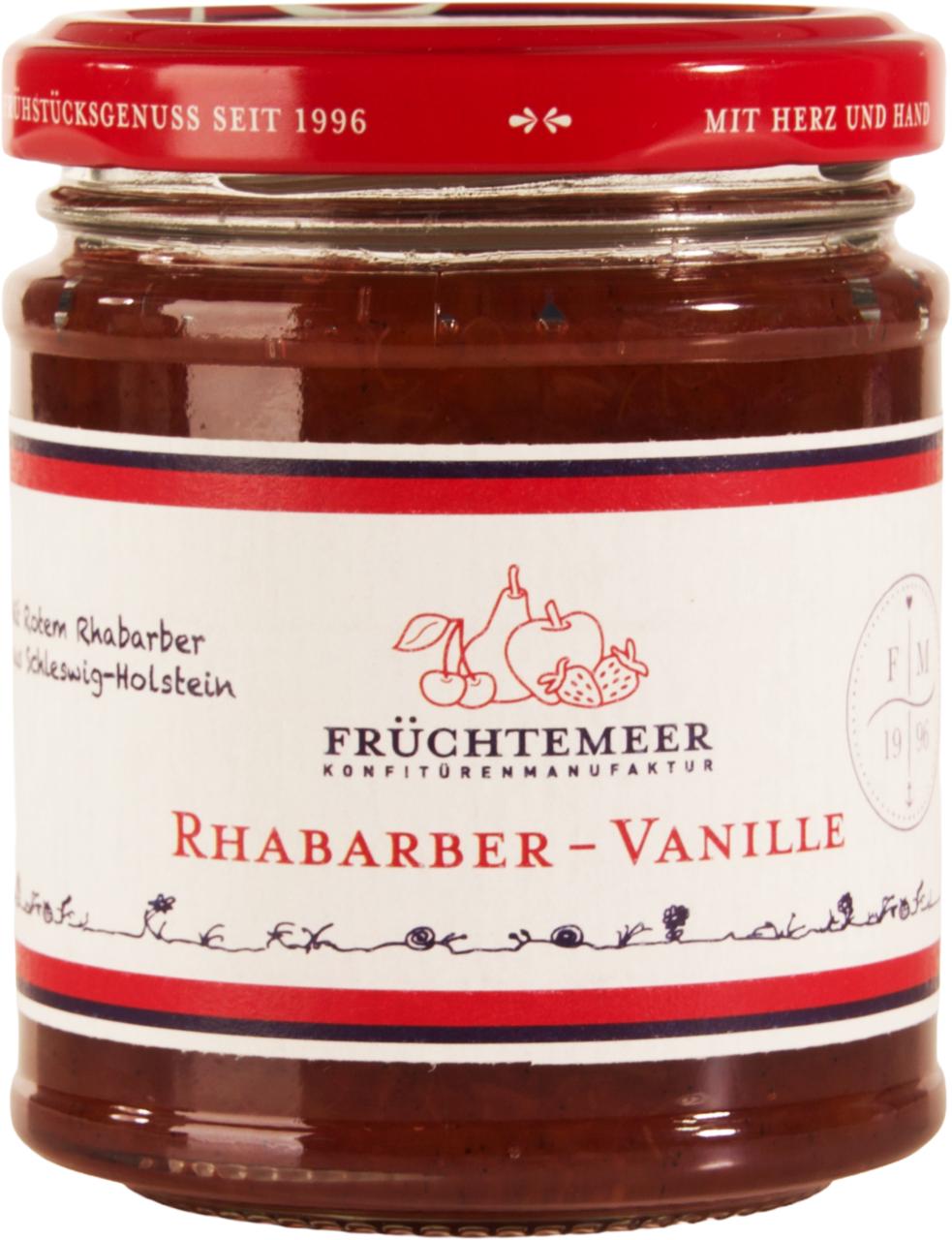 Rhabarber - Vanille Fruchtaufstrich