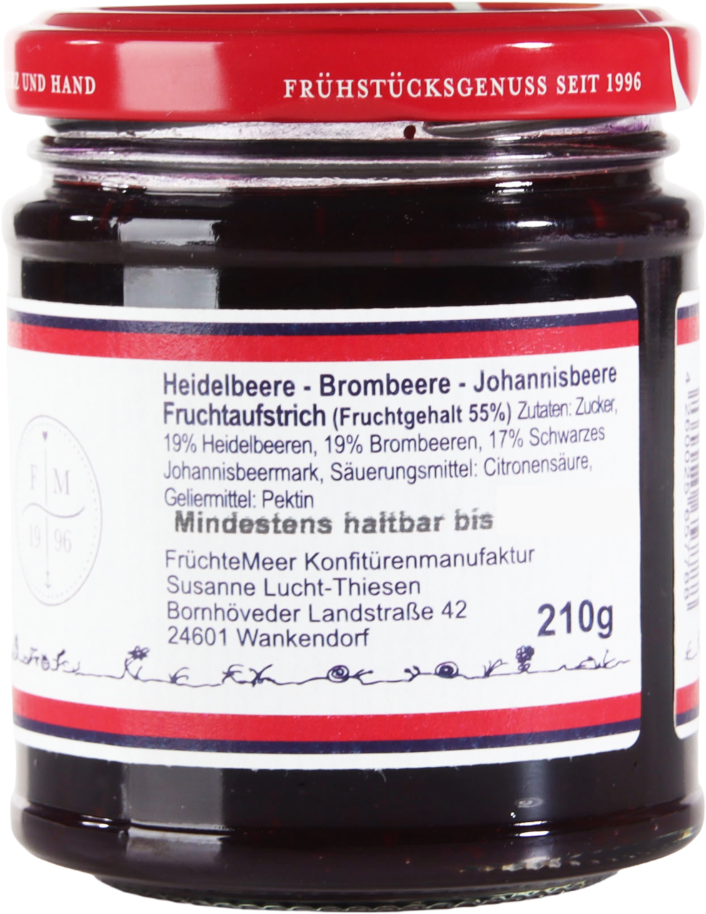 Schwarze Edle Fruchtaufstrich