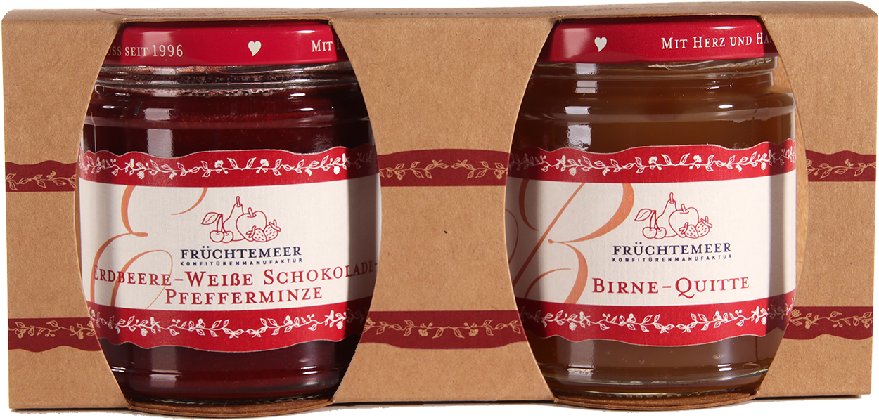 2er Set Fruchtaufstriche "Alles Liebe!"